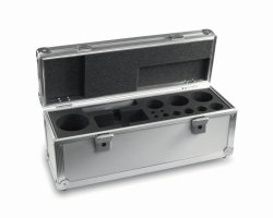 Caja de aluminio para juegos de pesas de calibraci&oacute;n clase E1, E2, F1, F2 y M1