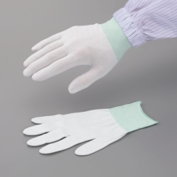 Guantes interiores ASPURE SILVIX, blancos, nylon