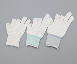 Guantes ASPURE ESD, 3 medios dedos