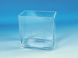 Cubetas, vidrio transparente