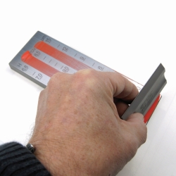 Grindometer, 2 Nuten, 12 mm