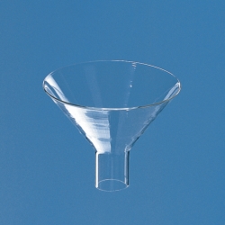 Embudos para polvo, vidrio de borosilicato 3.3