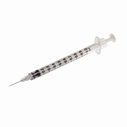 Jeringas desechables, 3 piezas, PP, est&eacute;ril, 1 ml
