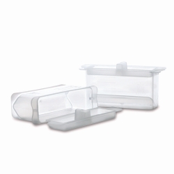 Dep&oacute;sito de reactivos, con tapa, PP