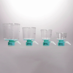 [LLG] Filtro de botella, PS, est&eacute;ril, membrana PES