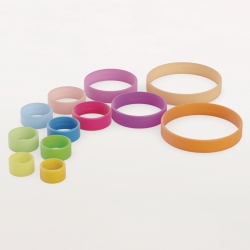 Anillas de se&ntilde;alizaci&oacute;n ColorTag, silicona, juego