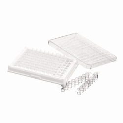 [LLG] Placas de cultivo celular, tratadas, PS, est&eacute;riles, con tiras de 8 pocillos
