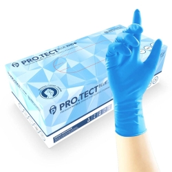 [LLG] Guantes de nitrilo PRO.TECT AZUL XHD