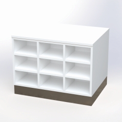 Bancos de asiento, acero inoxidable, versi&oacute;n de una cara