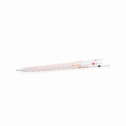 Graduated pipettes, soda-lime glass, class AS, brown graduation, type 2