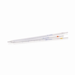 Graduated pipettes, soda-lime glass, class AS, blue graduation, type 2